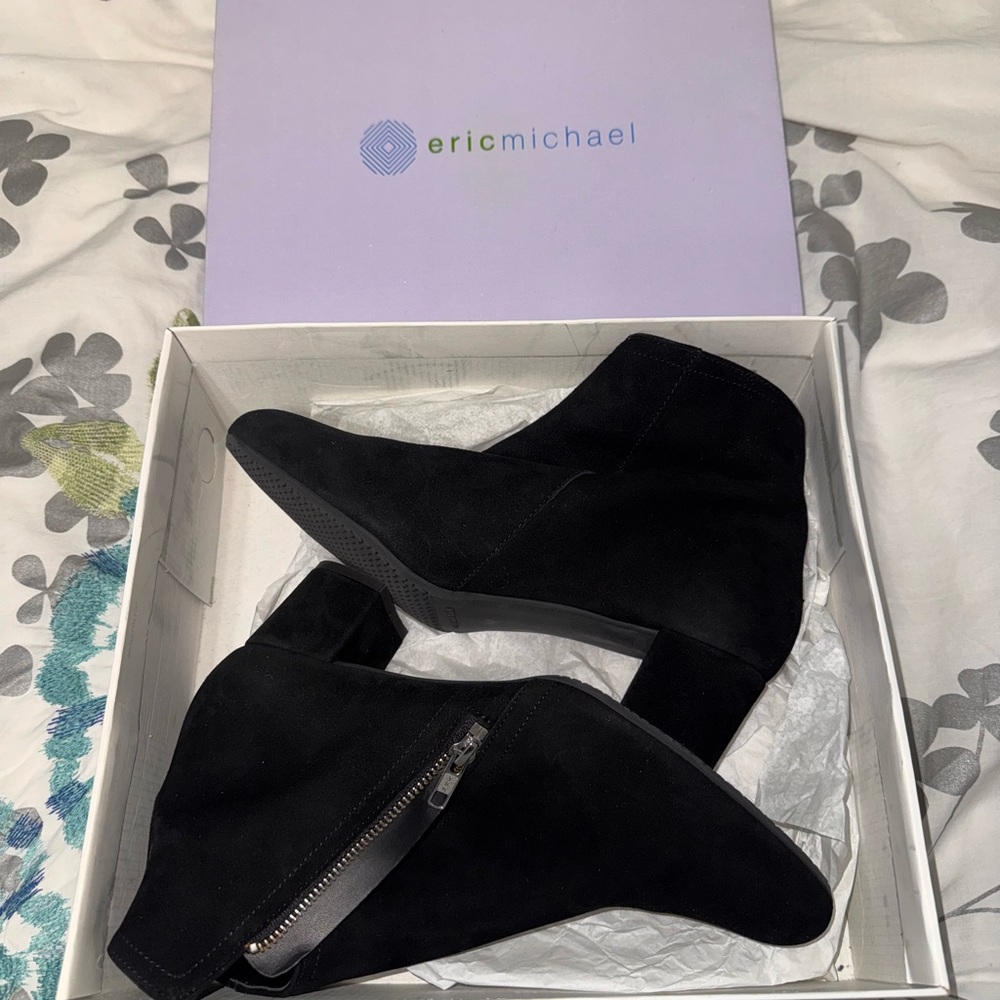 Eric Michael Black Ankle “Alexis” Boots